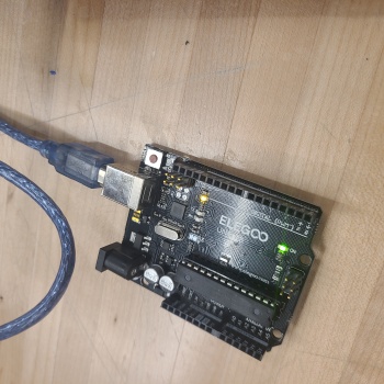 arduino light on